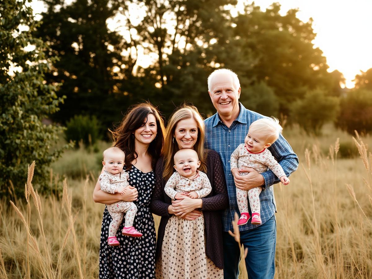 Family in Bloom